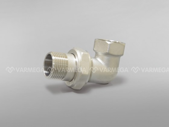 Угловой латунный разъемный сгон "американка" В/Н 1/2" ecec9bdd4a2f8c658068db0a73915f83