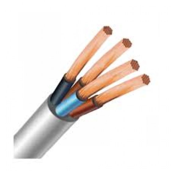 ПВС 4Х0,75 БЕЛЫЙ-T pvc-5